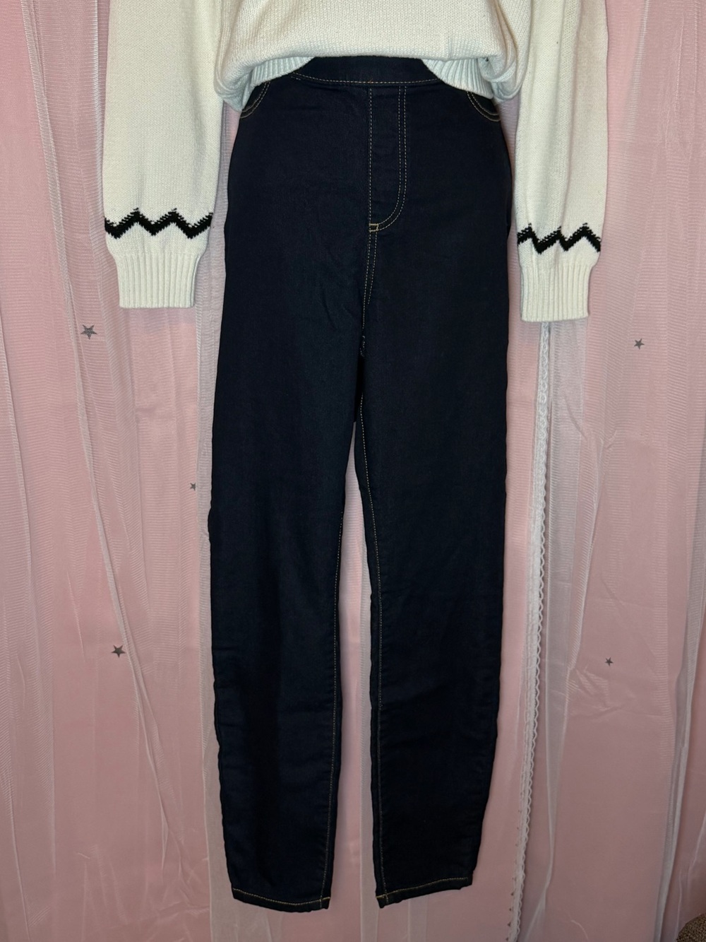 Dark Denim Vera Wang Jeggings